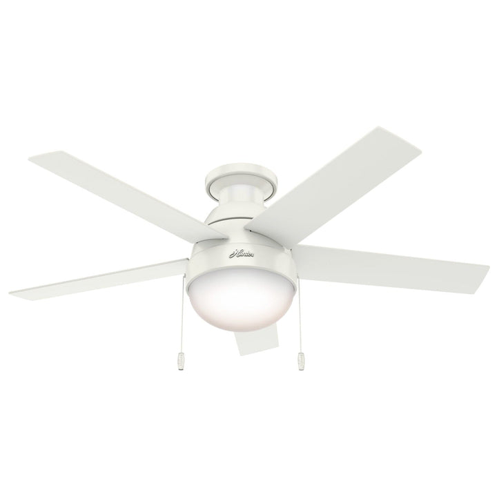 Anslee Low Profile with LED Light 46 inch Hunter Fan Canada