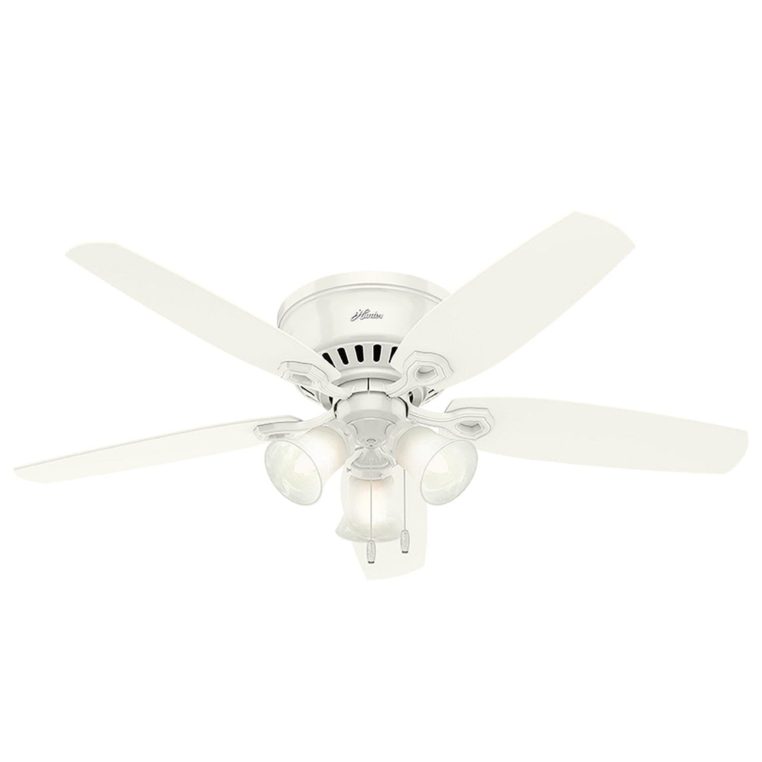 Builder Low Profile with 3 Lights 52 inch Hunter Fan Canada