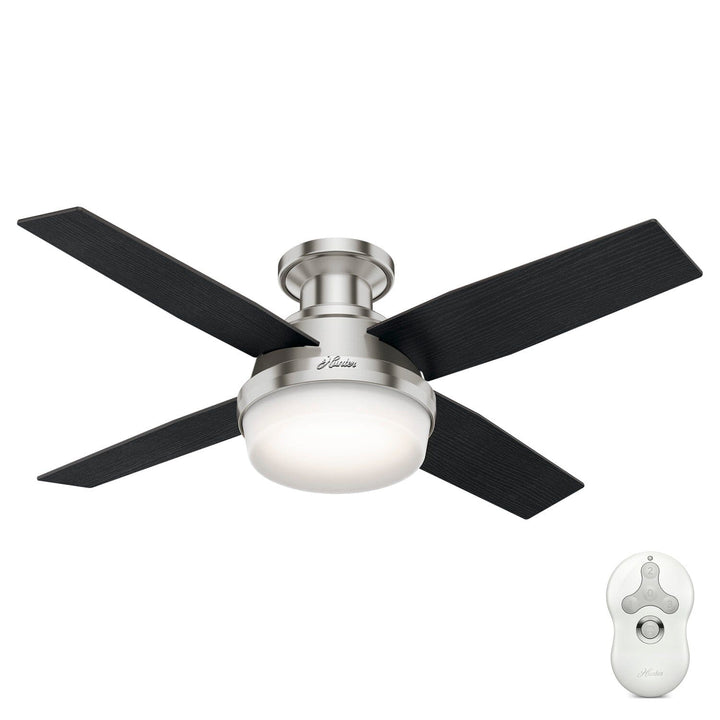 Dempsey Low Profile with Light 44 inch Hunter Fan Canada