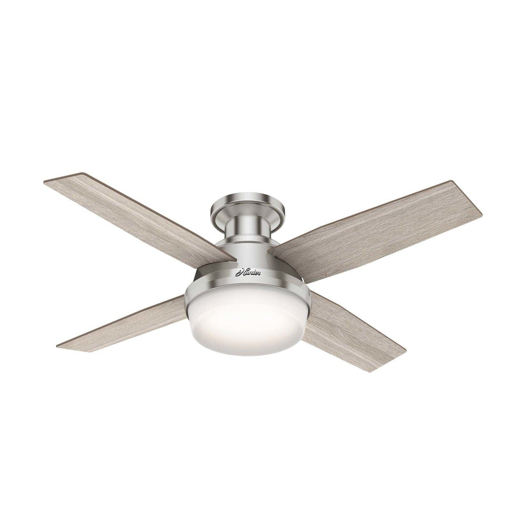Dempsey Low Profile with Light 44 inch Hunter Fan Canada