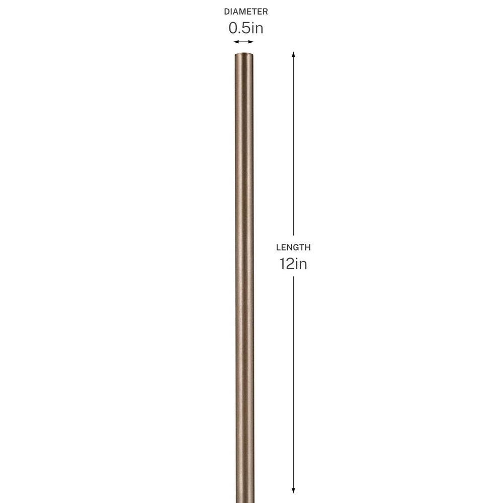 Accessory Stem in Lacquered Bronze Kichler Canada