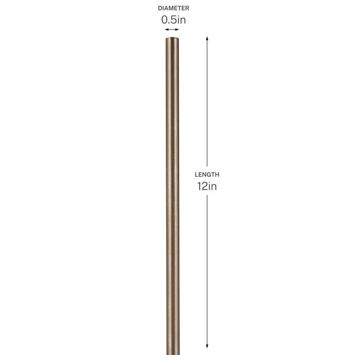 Accessory Stem in Lacquered Bronze Kichler Canada