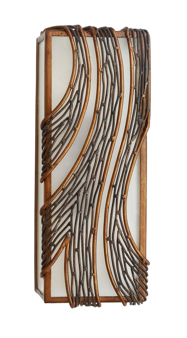 Varaluz - 240W02HO - Two Light Wall Sconce - Flow - Hammered Ore