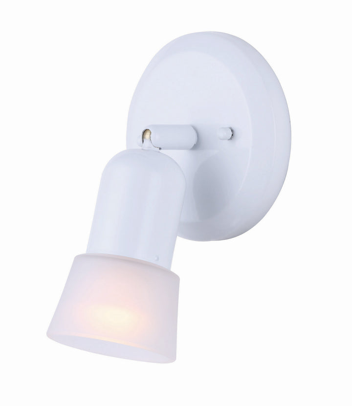 Omni One Light Ceiling/Wall Mount in White - available from The Lighting Shoppe, trusted by Canadian homeowners