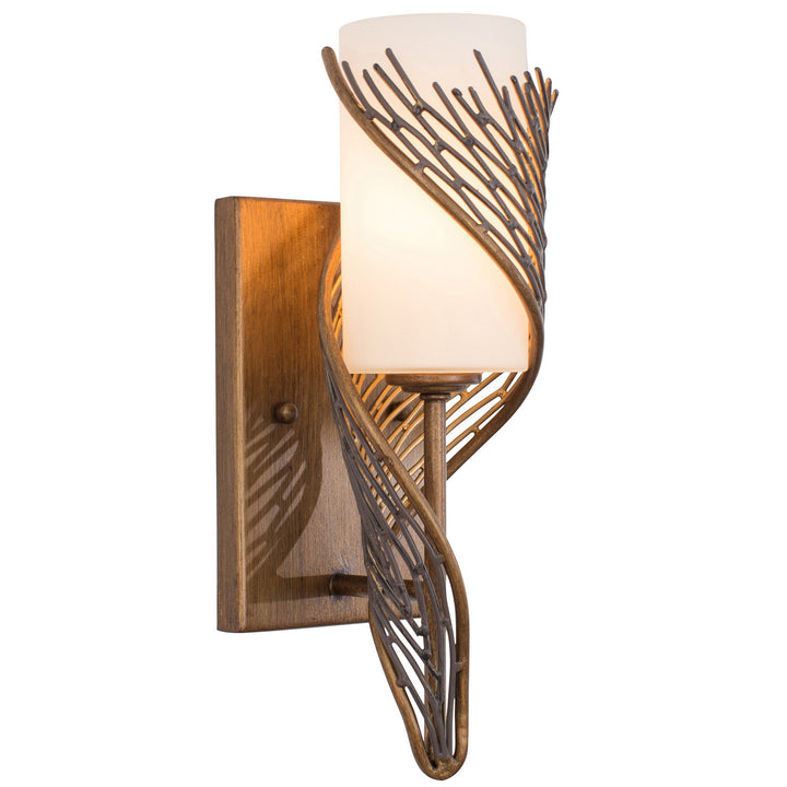 Varaluz - 240K01RHO - One Light Wall Sconce - Flow - Hammered Ore