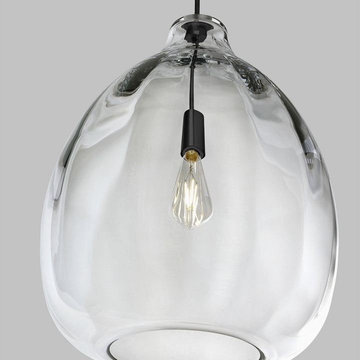 Visual Comfort Modern - 700TDHARPCB-LED927 - LED Pendant - Harper - Black