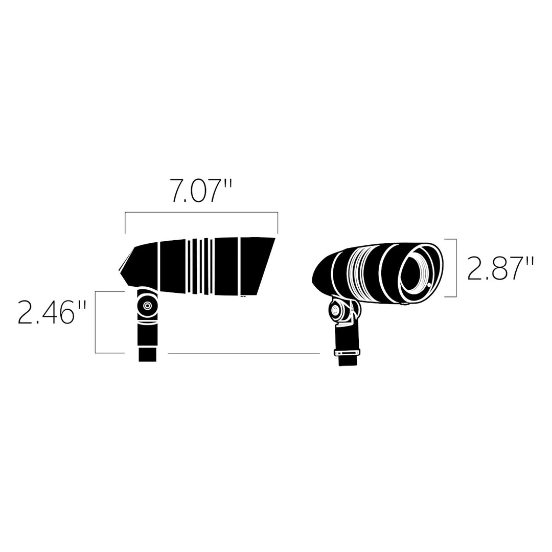 Kichler Canada - 16209AZT30 - LED Accent - Landscape Led - Textured Architectural Bronze