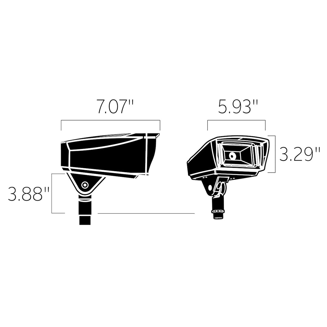 Kichler Canada - 16221AZT30 - LED Flood - Landscape Led - Textured Architectural Bronze