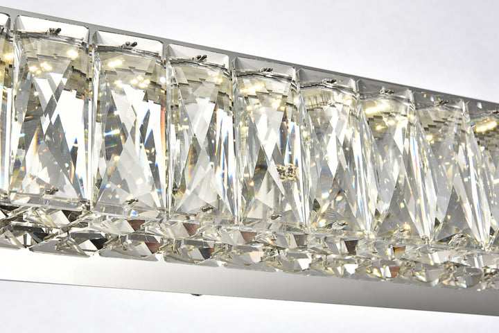 Elegant Lighting - 3502W32C - LED Bath Sconce - Monroe - Chrome