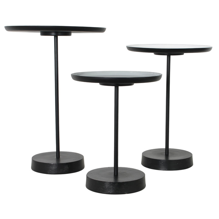Renwil Canada - TA111 - Accent Table - Stepping Stone - White/Beige/Grey Powder Coated/ Enamel