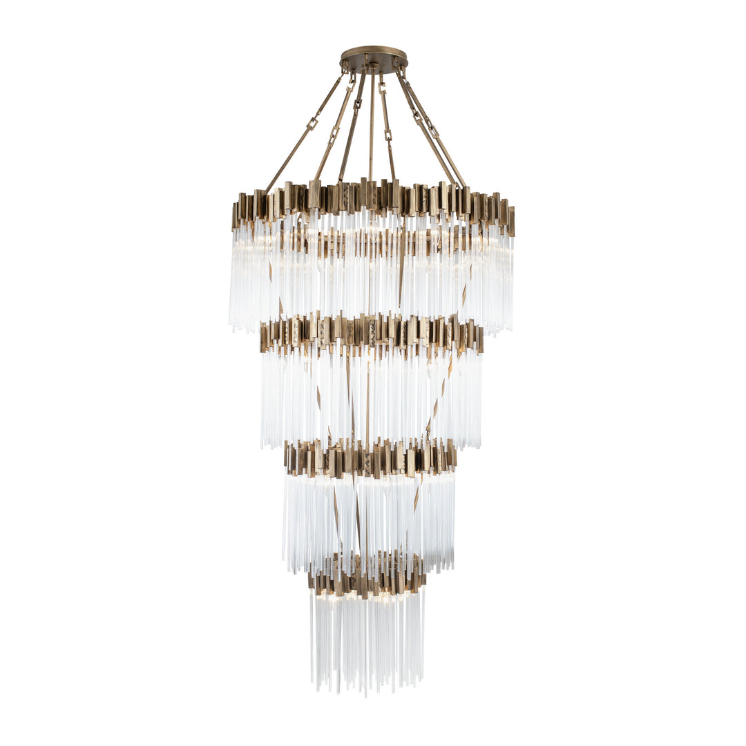 Varaluz - 309C30HG - 30 Light Chandelier - Matrix - Havana Gold