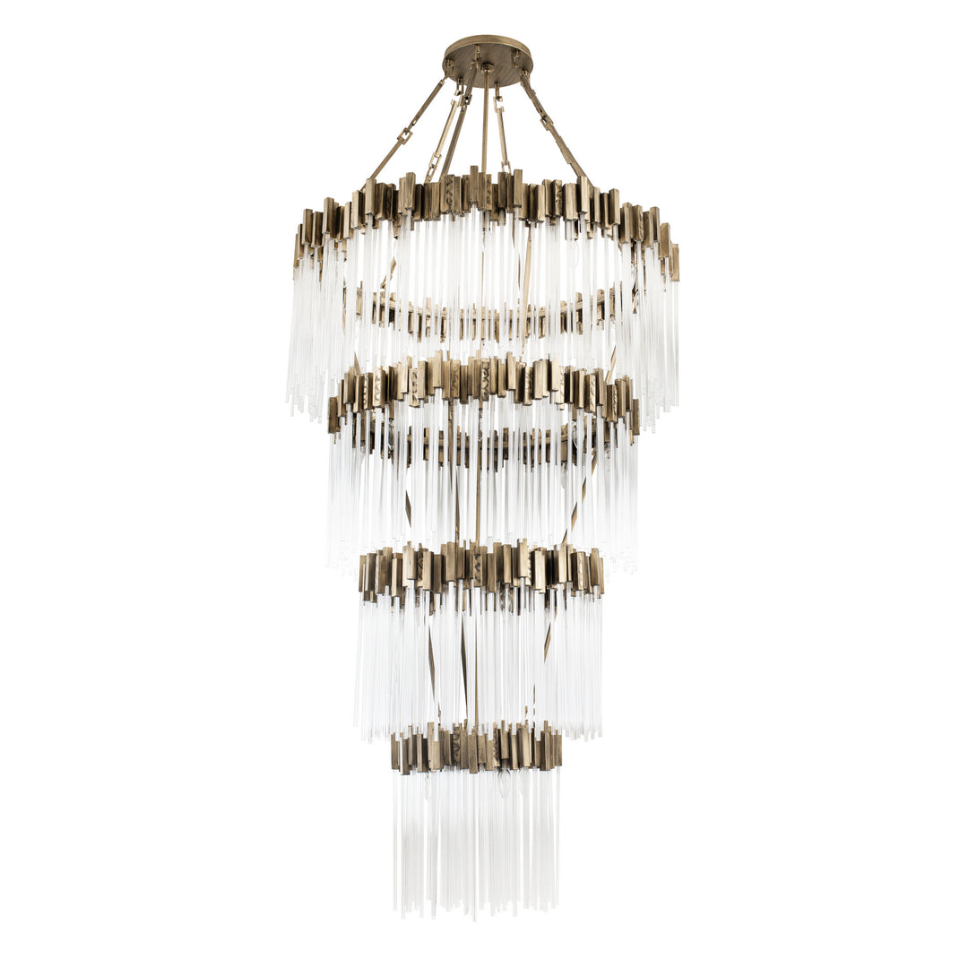 Varaluz - 309C30HG - 30 Light Chandelier - Matrix - Havana Gold