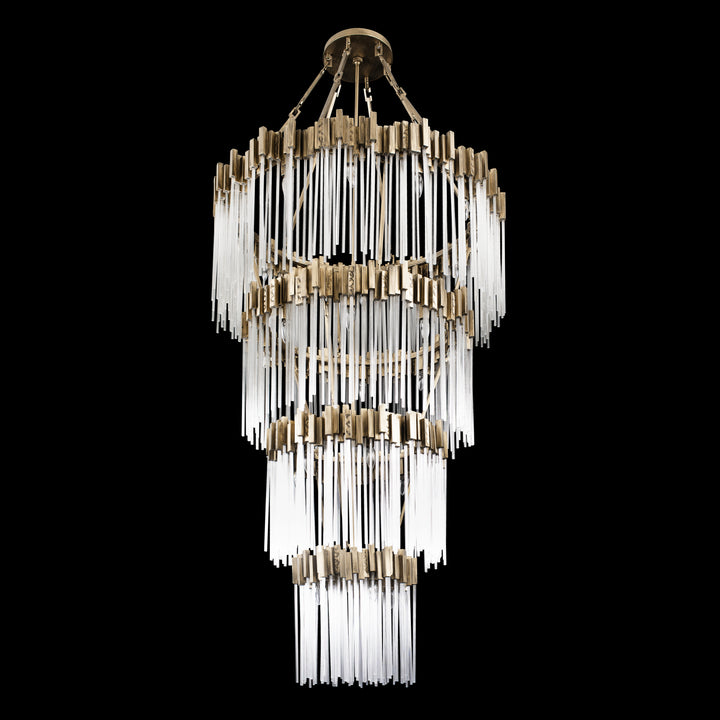 Varaluz - 309C30HG - 30 Light Chandelier - Matrix - Havana Gold
