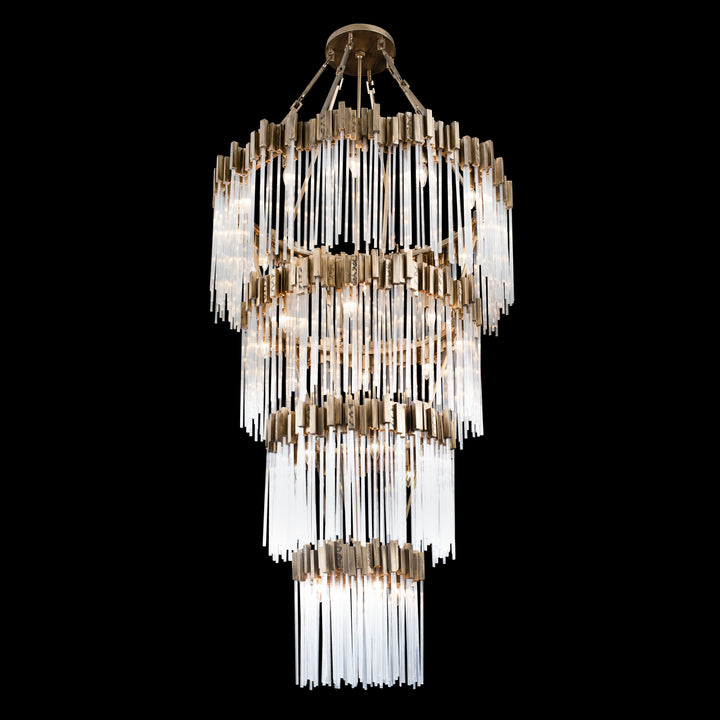 Varaluz - 309C30HG - 30 Light Chandelier - Matrix - Havana Gold