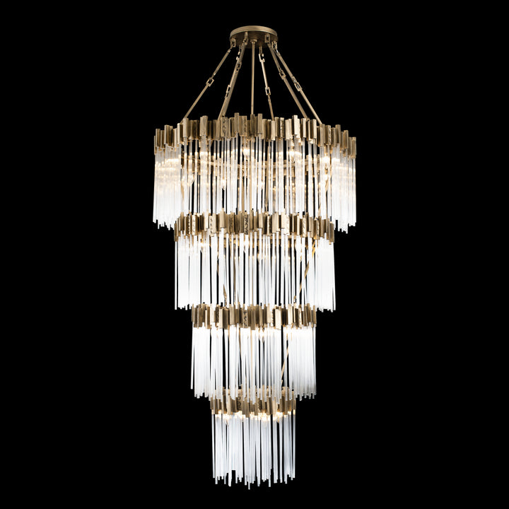 Varaluz - 309C30HG - 30 Light Chandelier - Matrix - Havana Gold