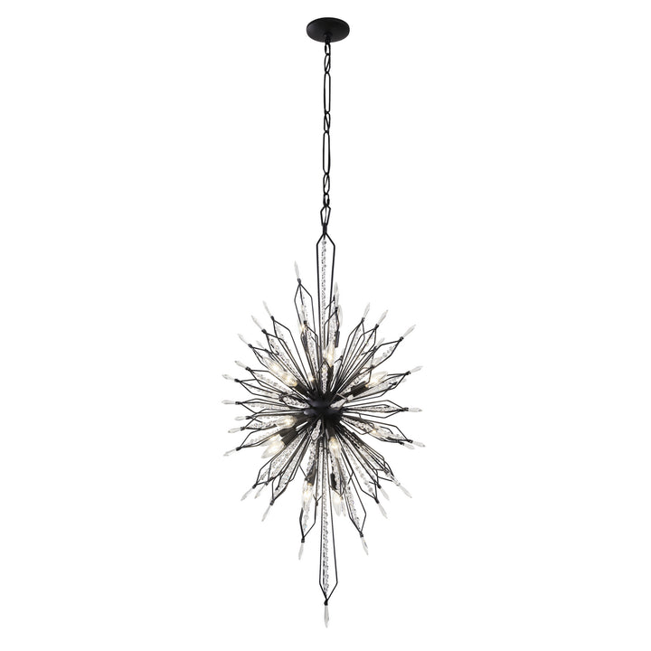 Varaluz - 311F20CB - 20 Light Foyer Pendant - Orbital - Carbon