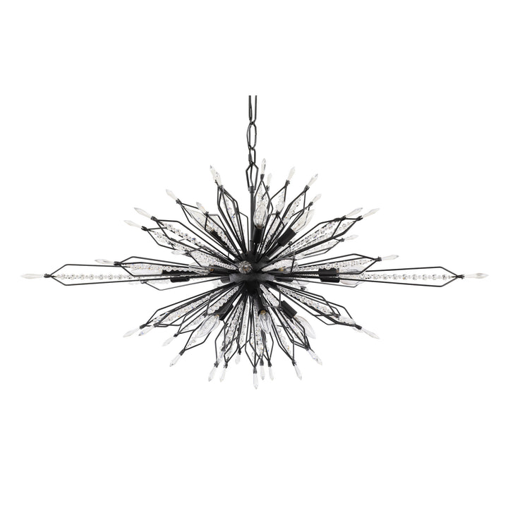 Varaluz - 311N20CB - 20 Light Linear Pendant - Orbital - Carbon