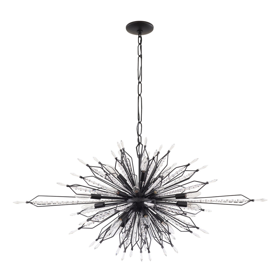 Varaluz - 311N20CB - 20 Light Linear Pendant - Orbital - Carbon