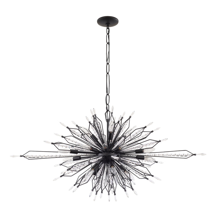 Varaluz - 311N20CB - 20 Light Linear Pendant - Orbital - Carbon