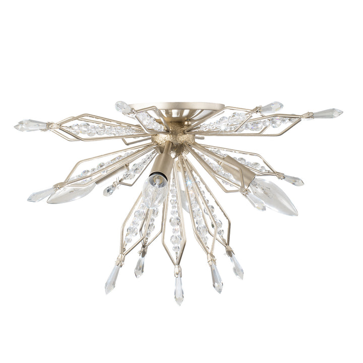 Varaluz - 311S04GD - Four Light Wall/Ceiling Light - Orbital - Gold Dust