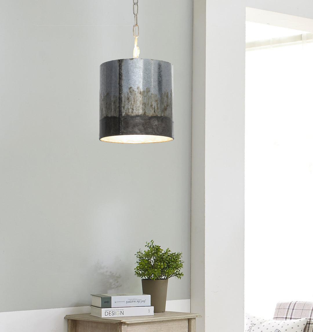 Varaluz - 323M01OG - One Light Mini Pendant - Cannery - Ombre Galvanized