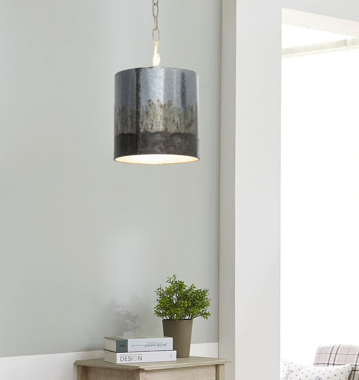 Varaluz - 323M01OG - One Light Mini Pendant - Cannery - Ombre Galvanized