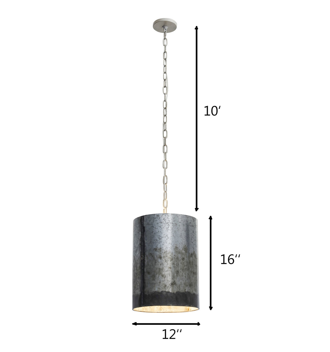 Varaluz - 323P02OG - Two Light Pendant - Cannery - Ombre Galvanized