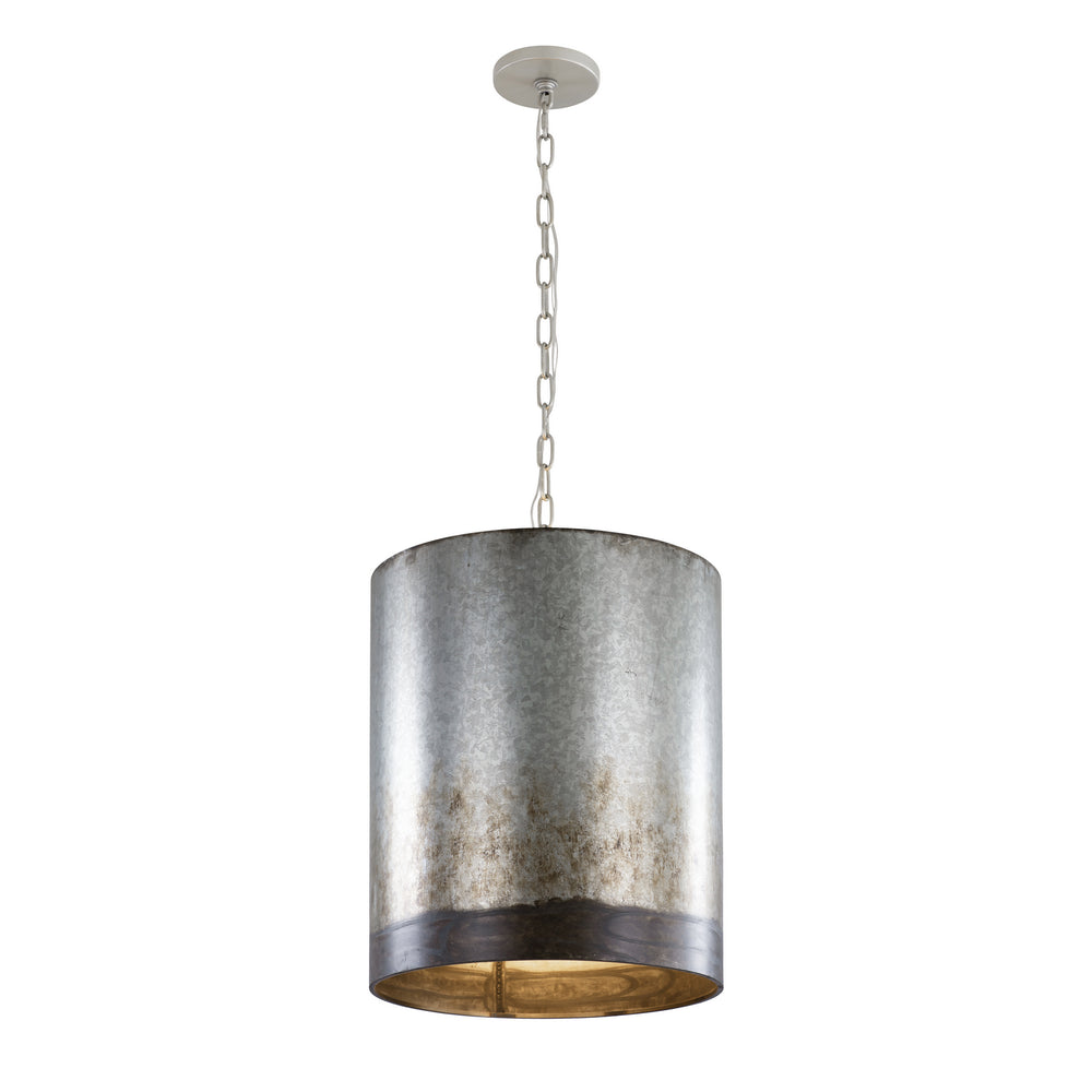 Varaluz - 323P03OG - Three Light Pendant - Cannery - Ombre Galvanized
