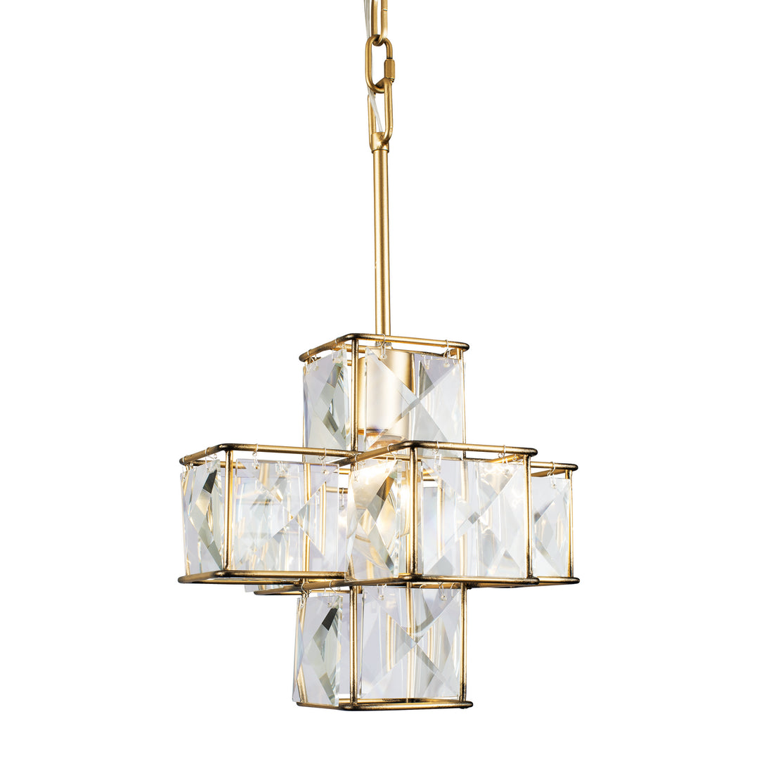 Varaluz - 329P01CG - One Light Pendant - Cubic - Calypso Gold