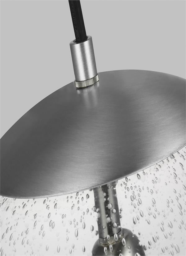 Visual Comfort Studio Canada - 6801801EN7-04 - One Light Pendant - Leo H.G. - Satin Aluminum