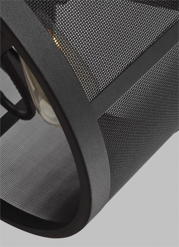 Visual Comfort Studio Canada - 7728502EN7-12 - Two Light Semi-Flush Convertible Pendant - Gereon - Black