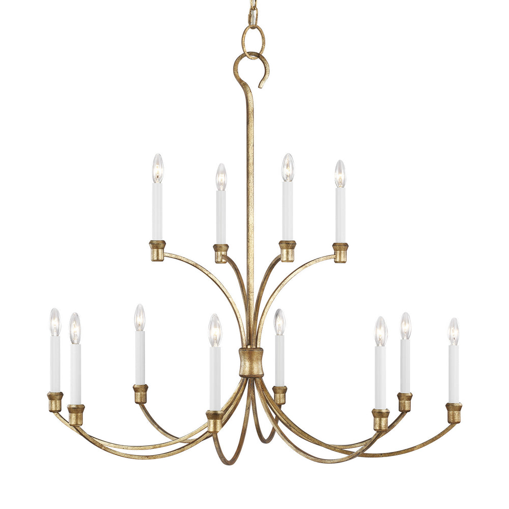 Visual Comfort Studio Canada - CC10712ADB - 12 Light Chandelier - Westerly - Antique Gild