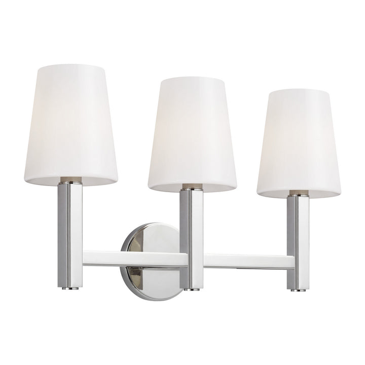 Visual Comfort Studio Canada - TV1133PN - Three Light Vanity - Logan - Polished Nickel