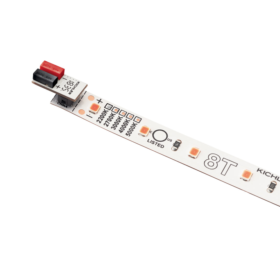 Kichler Canada - 8T1TWR1WH - 8T Rigid TapetoWire Connector - 8T Tape Light Led - White Material (Not Painted)