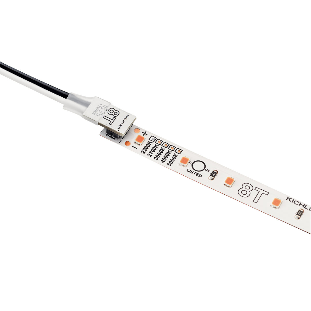 Kichler Canada - 8T1TWRSWH - 8T Tape to Supply Lead Conn. - 8T Tape Light Led - White Material (Not Painted)