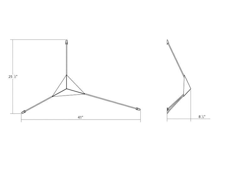 Sonneman - 2181.03-M - LED Surface Mount - Abstract - Satin White