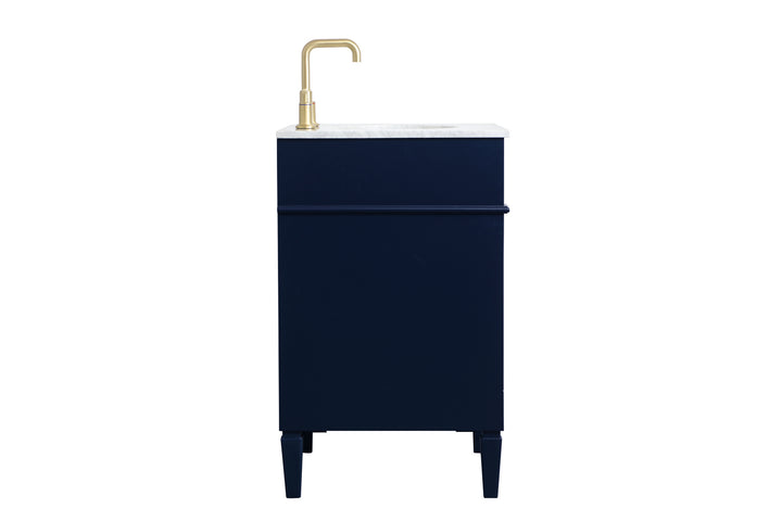 Elegant Lighting - VF12524BL - Single Bathroom Vanity - Park Avenue - blue