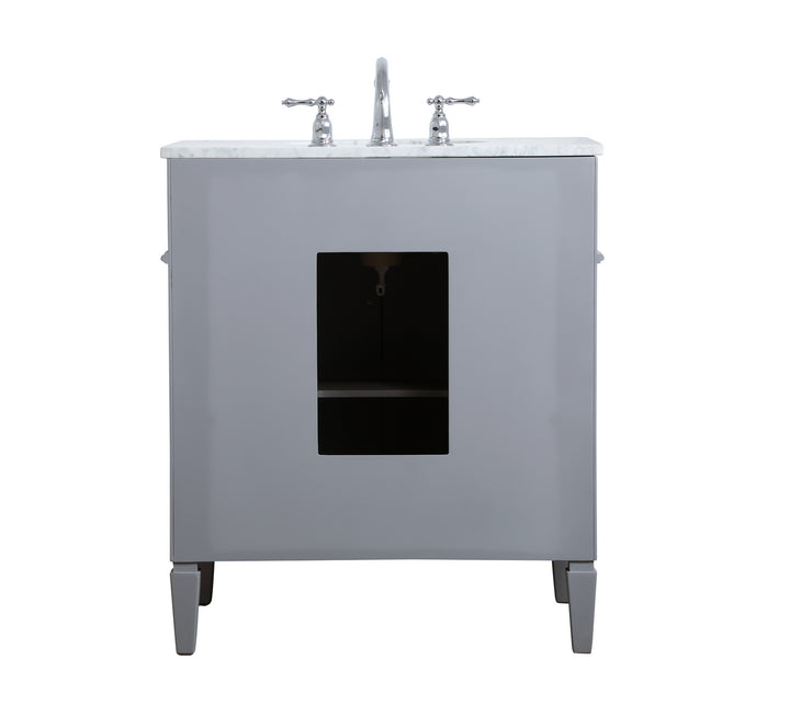 Elegant Lighting - VF12530GR - Single Bathroom Vanity - Williams - Grey