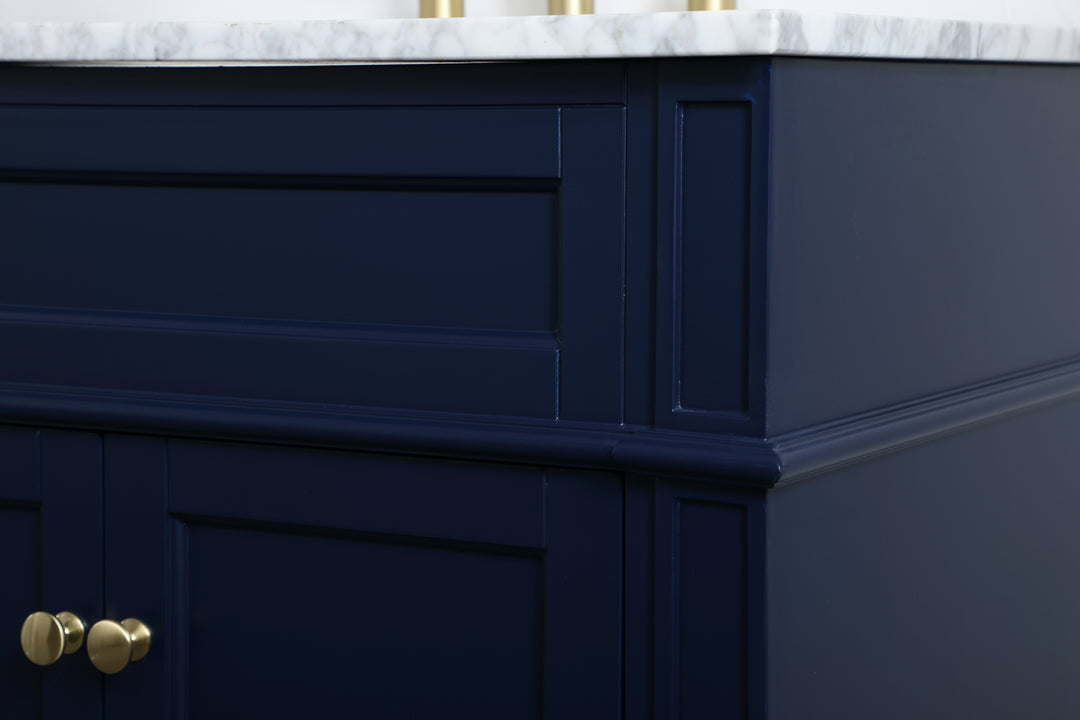 Elegant Lighting - VF12530BL - Single Bathroom Vanity - Park Avenue - blue