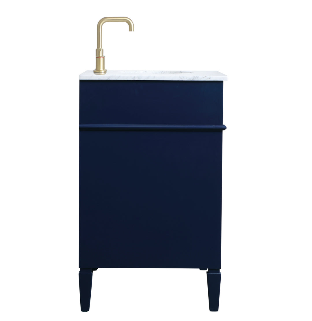 Elegant Lighting - VF12536BL - Single Bathroom Vanity - Park Avenue - blue