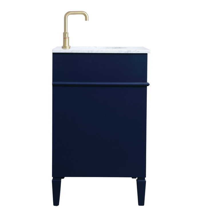 Elegant Lighting - VF12536BL - Single Bathroom Vanity - Park Avenue - blue