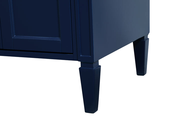 Elegant Lighting - VF12536BL - Single Bathroom Vanity - Park Avenue - blue
