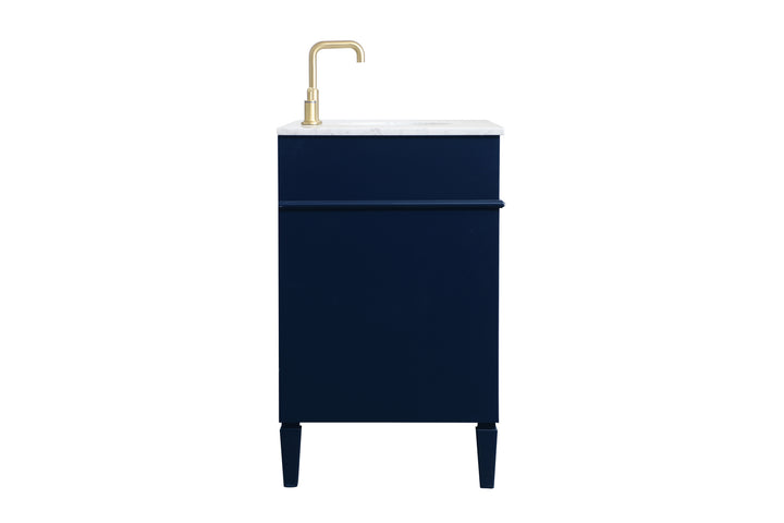 Elegant Lighting - VF12540BL - Single Bathroom Vanity - Park Avenue - blue