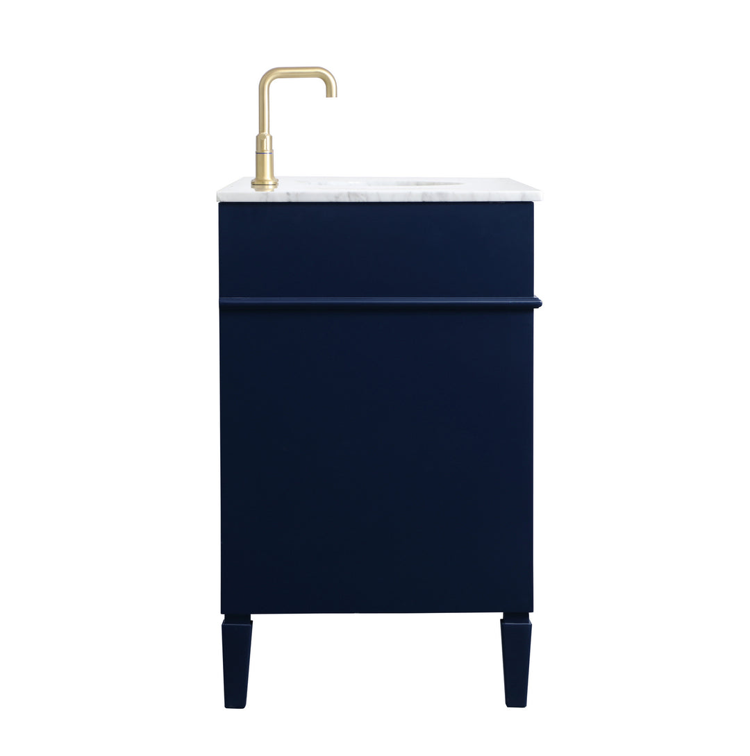 Elegant Lighting - VF12548BL - Single Bathroom Vanity - Park Avenue - blue