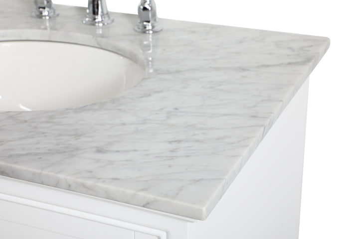 Elegant Lighting - VF15032WH - Single Bathroom Vanity - Americana - white