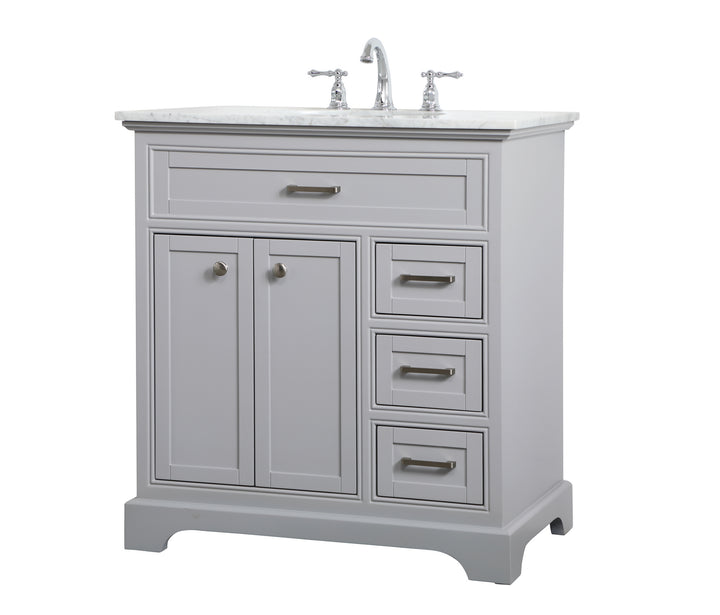 Elegant Lighting - VF15032GR - Single Bathroom Vanity - Americana - grey