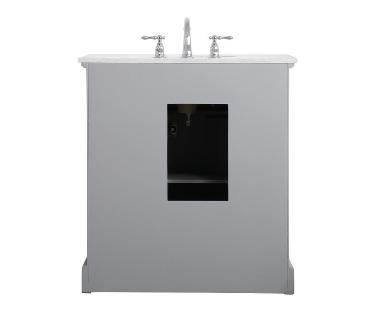 Elegant Lighting - VF15032GR - Single Bathroom Vanity - Americana - grey