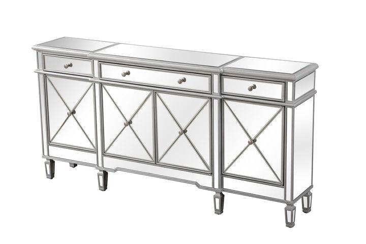 Elegant Lighting - MF6-2111SC - Credenza - Contempo - Silver