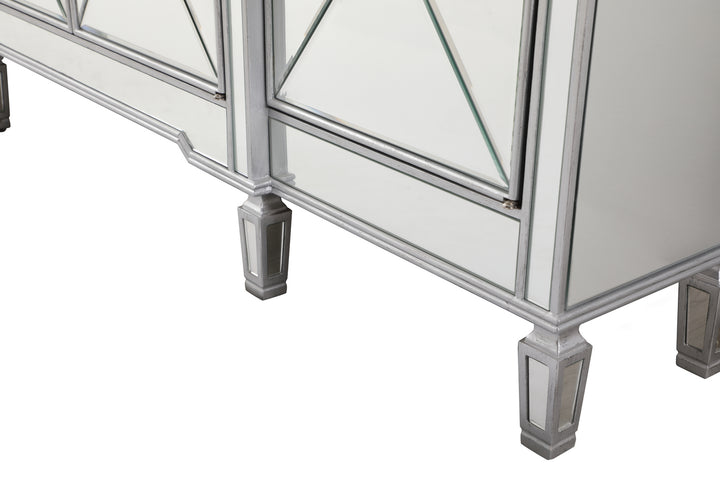 Elegant Lighting - MF6-2111SC - Credenza - Contempo - Silver