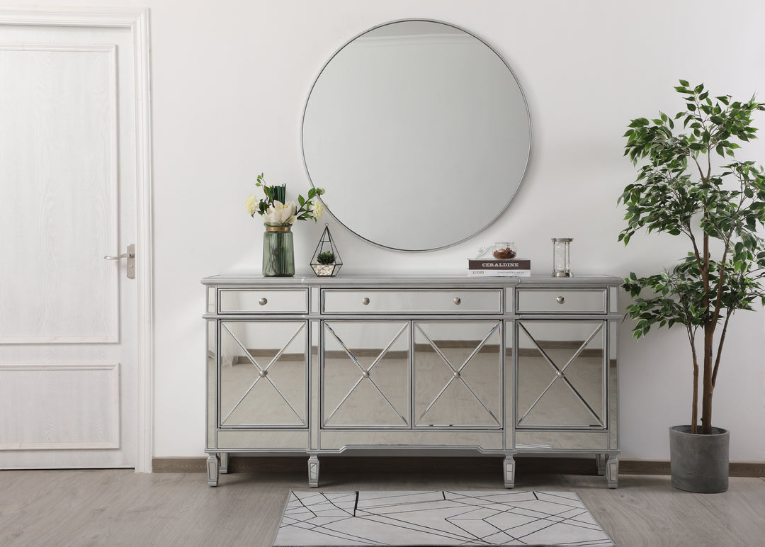 Elegant Lighting - MF6-2111SC - Credenza - Contempo - Silver
